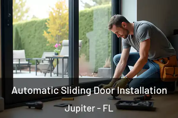 Automatic Sliding Door Installation Jupiter - FL