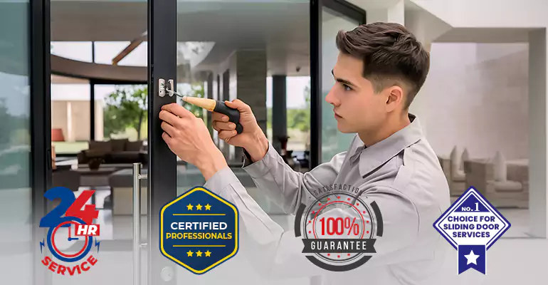 Andersen Sliding Door Latch Replacement in Jupiter