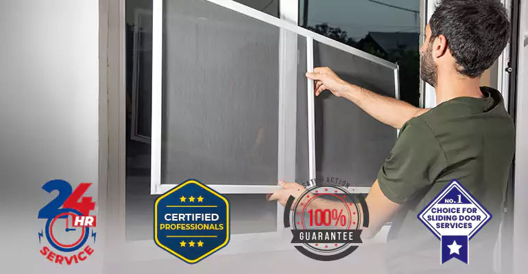 Sliding Screen Door Frame Repair in Jupiter
