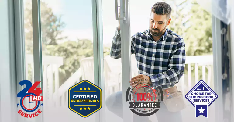 Residential Impact Sliding Glass Door Repair in Jupiter